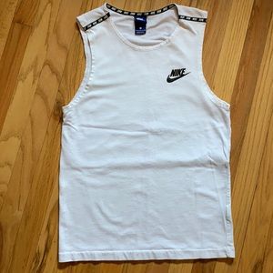 Men’s Nike White Tank Top S